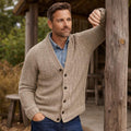 Men’s Raglan Cardigan Knitting Pattern