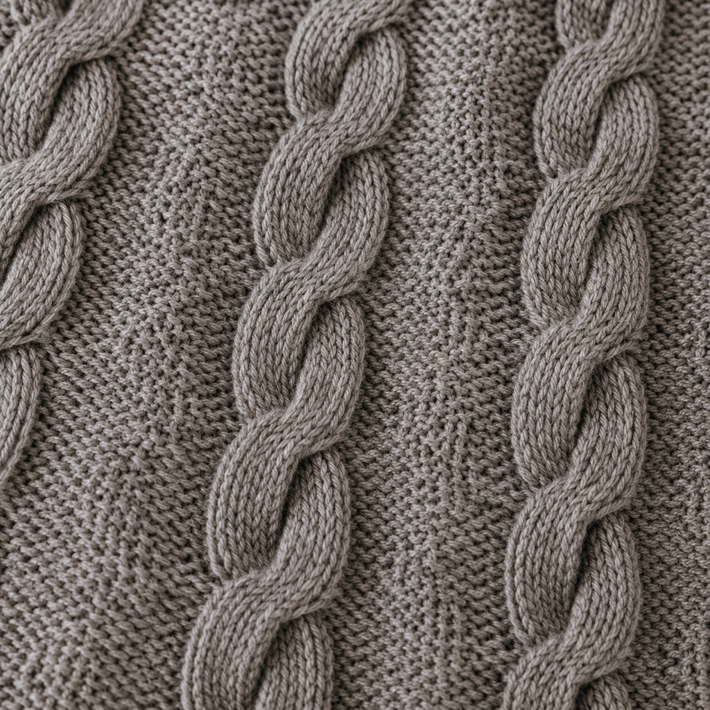 Cable Knit Pullover Knitting Pattern