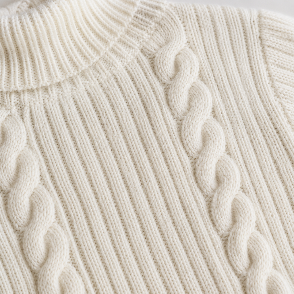 Classic Cable Knit Sweater Pattern