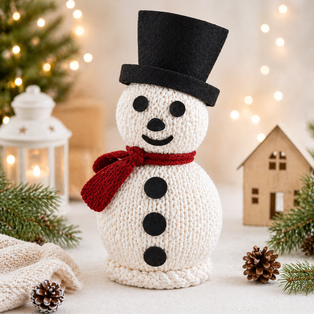 Knitted Snowman Pattern