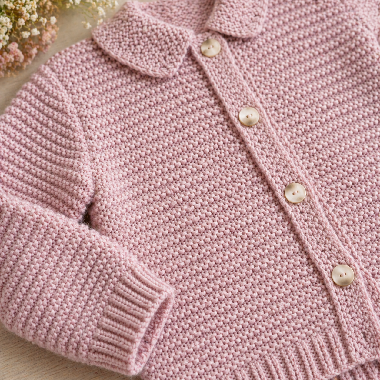 Child Cardigan Knitting Pattern