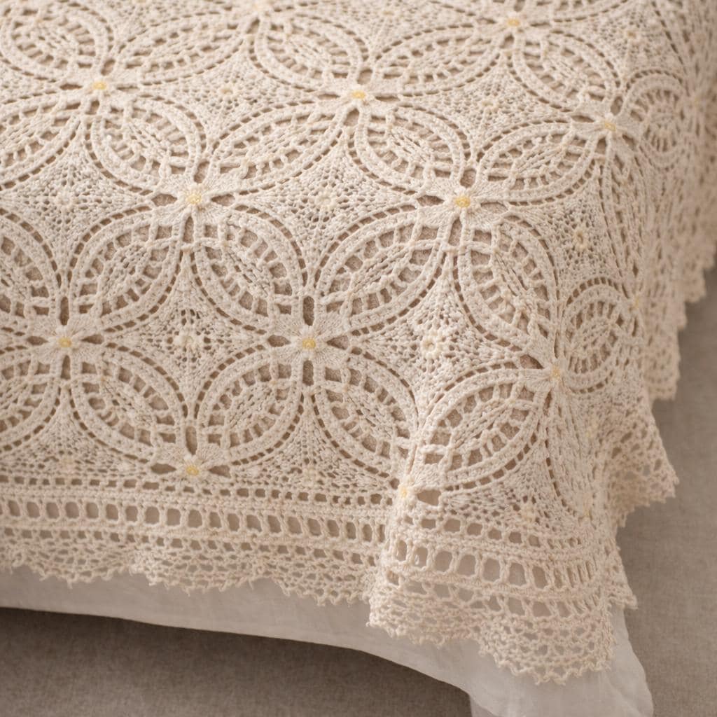 Wedding Ring Crochet Bedspread Pattern