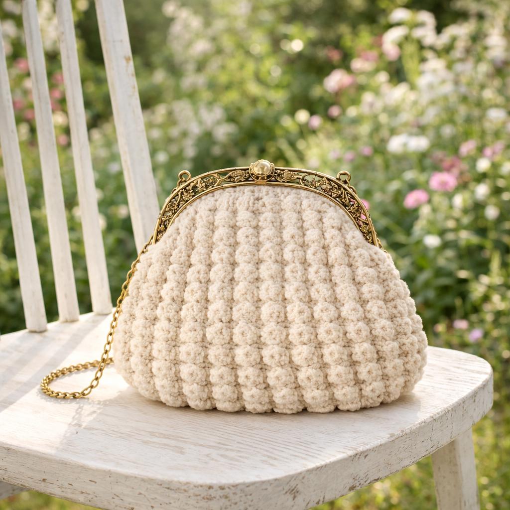 Oval Shell Bag Crochet Pattern