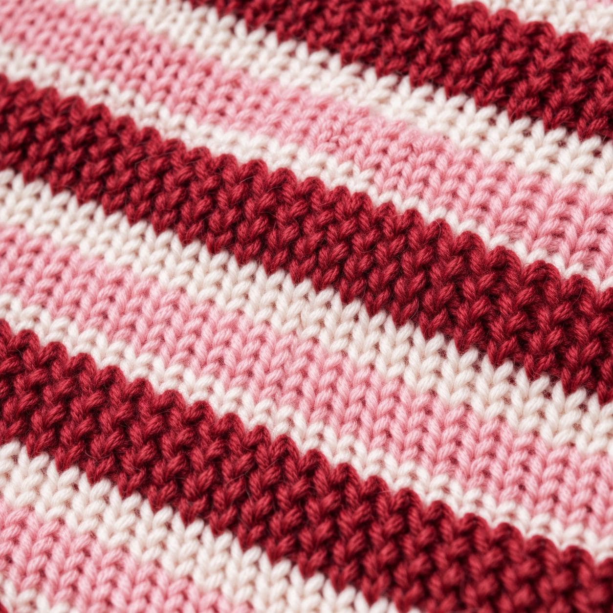 Striped Turtleneck Sweater Knitting Pattern