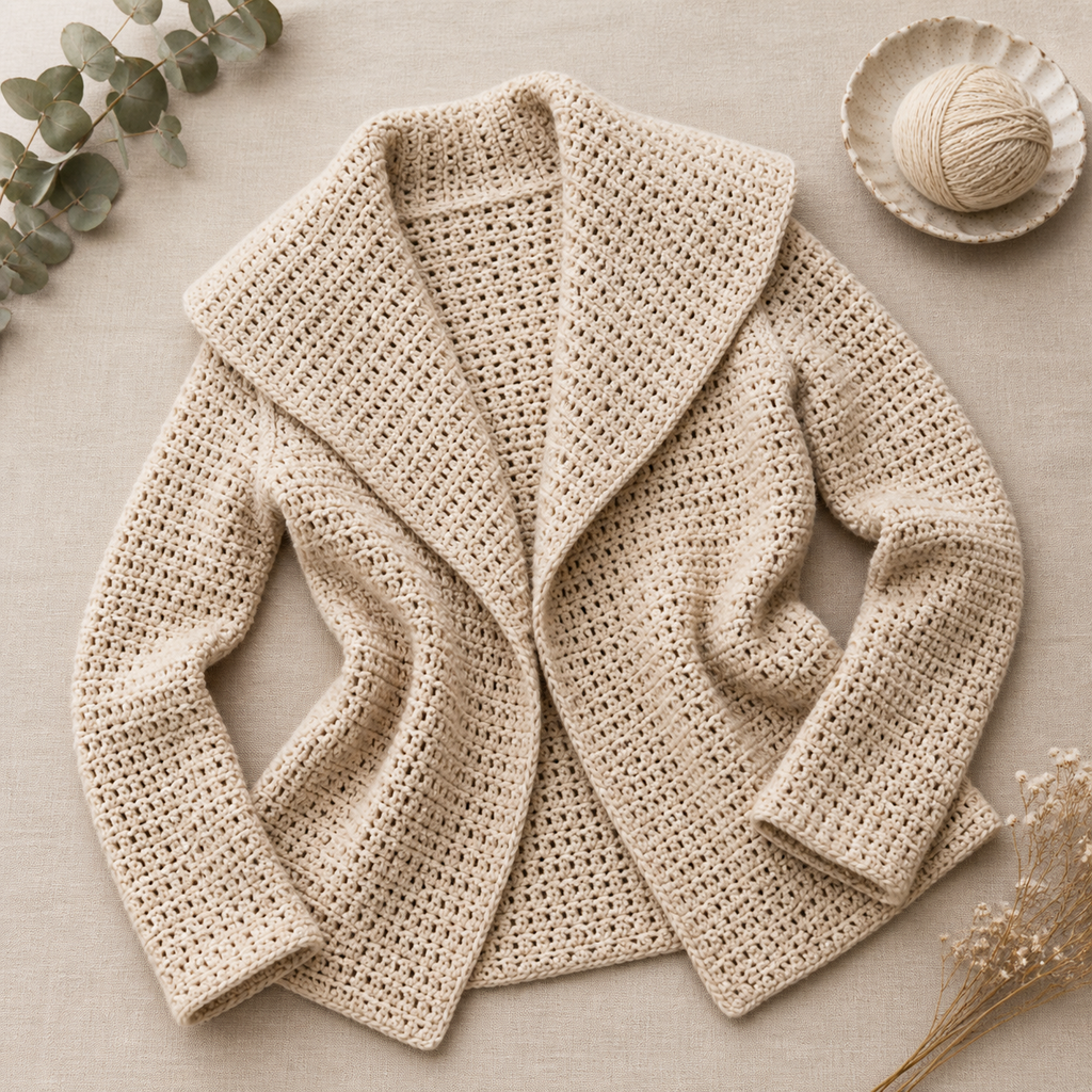 Crochet Wrap Jacket Pattern