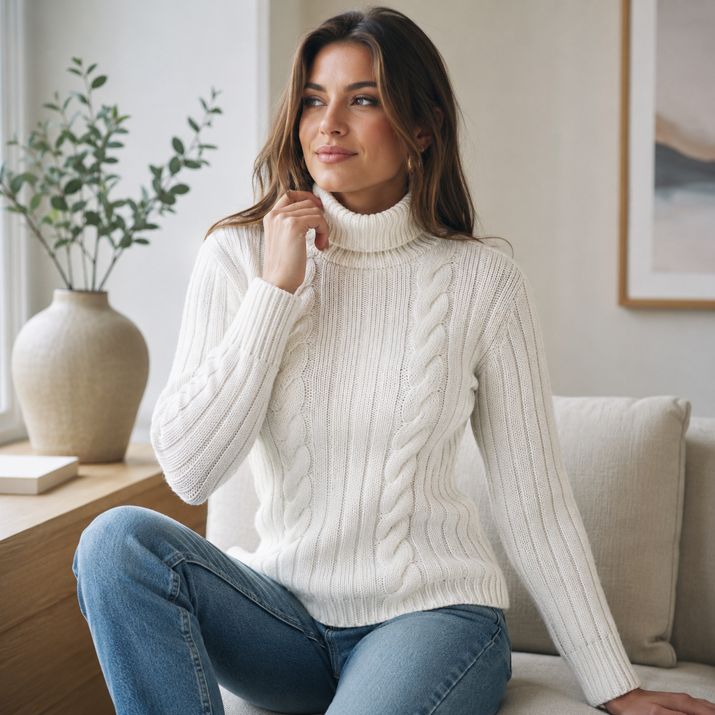 Classic Cable Knit Sweater Pattern