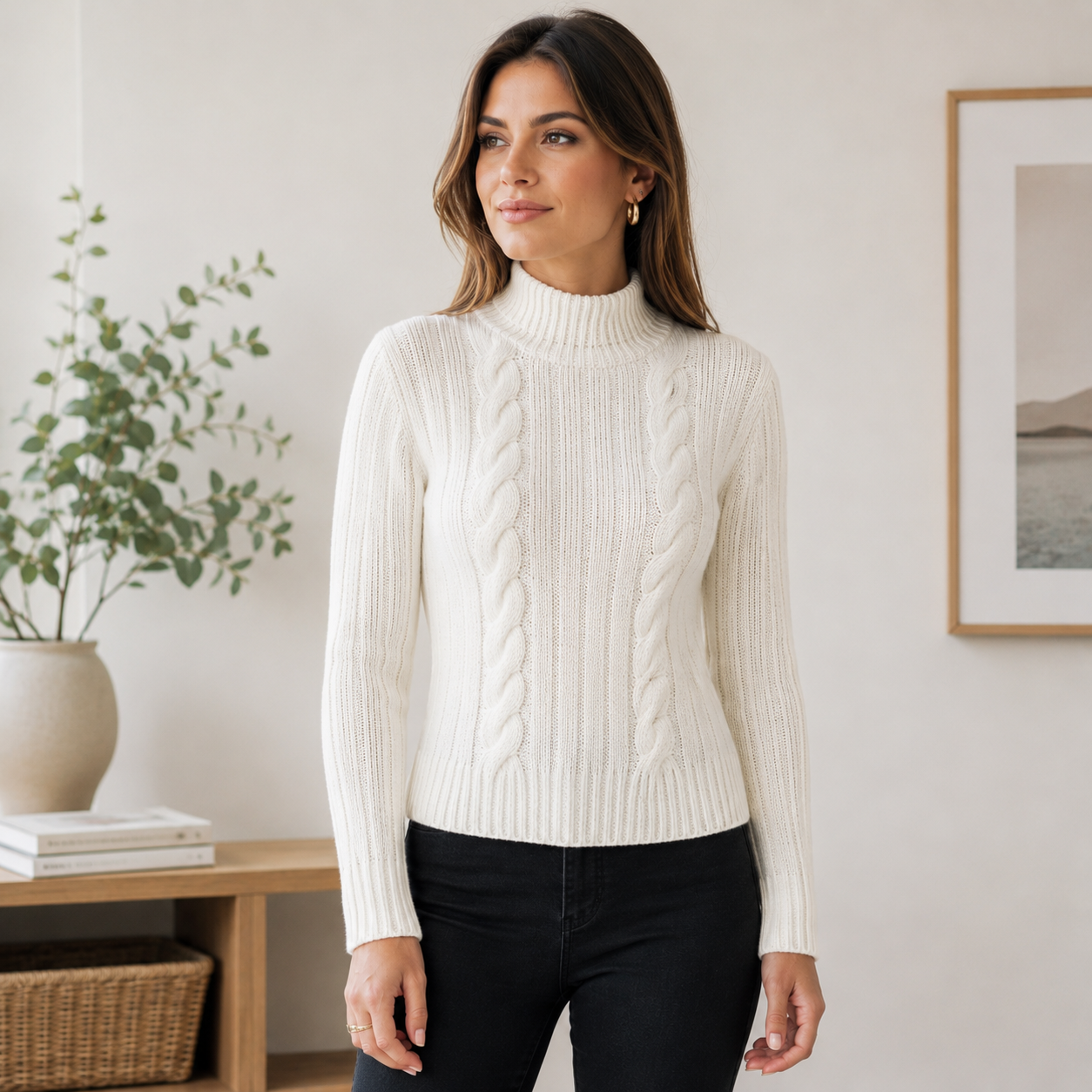 Classic Cable Knit Sweater Pattern