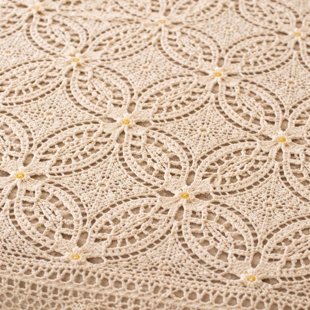 Wedding Ring Crochet Bedspread Pattern