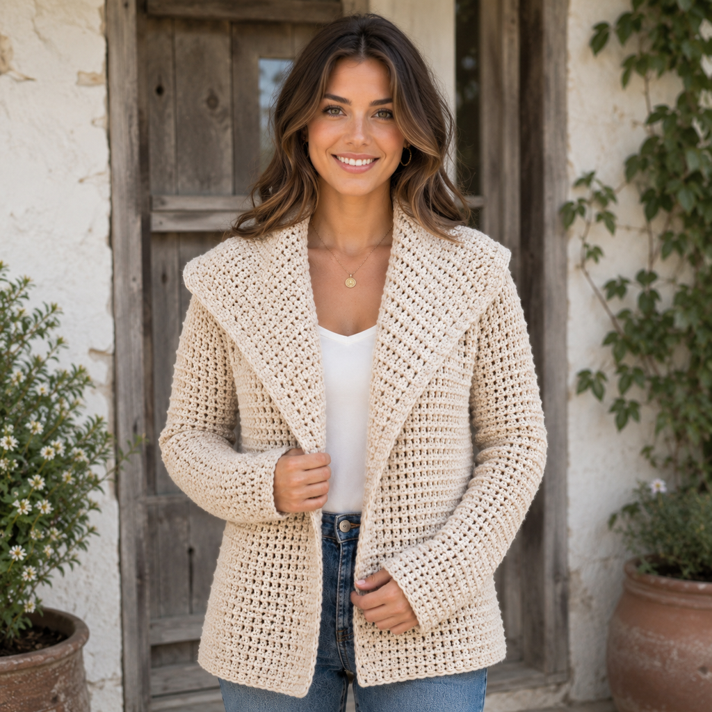 Crochet Wrap Jacket Pattern
