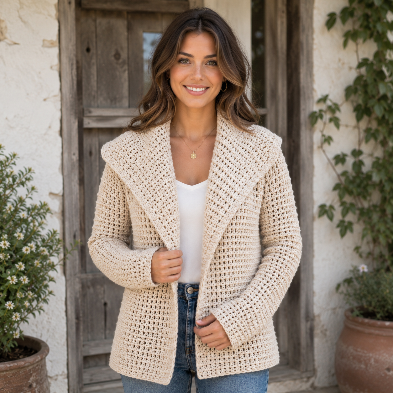 Crochet Wrap Jacket Pattern
