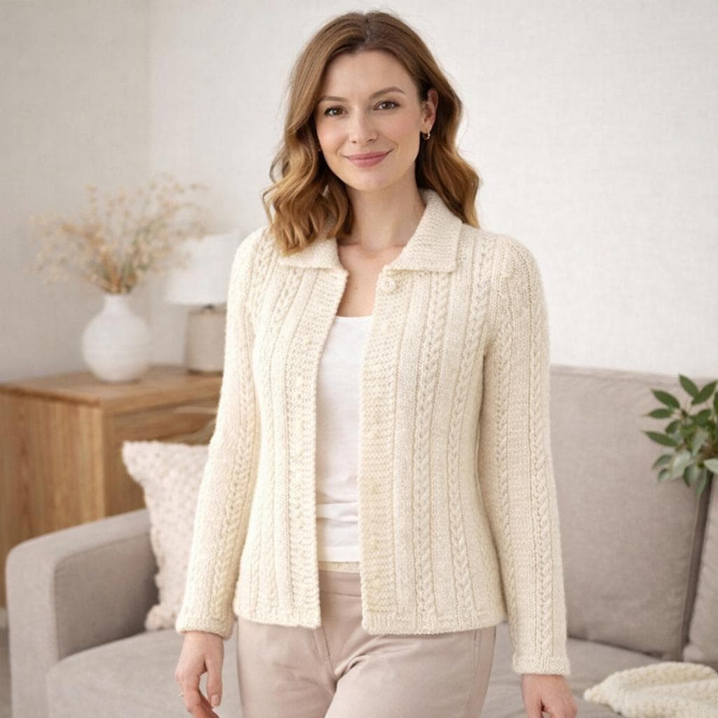 Bed Jacket Knitting Pattern