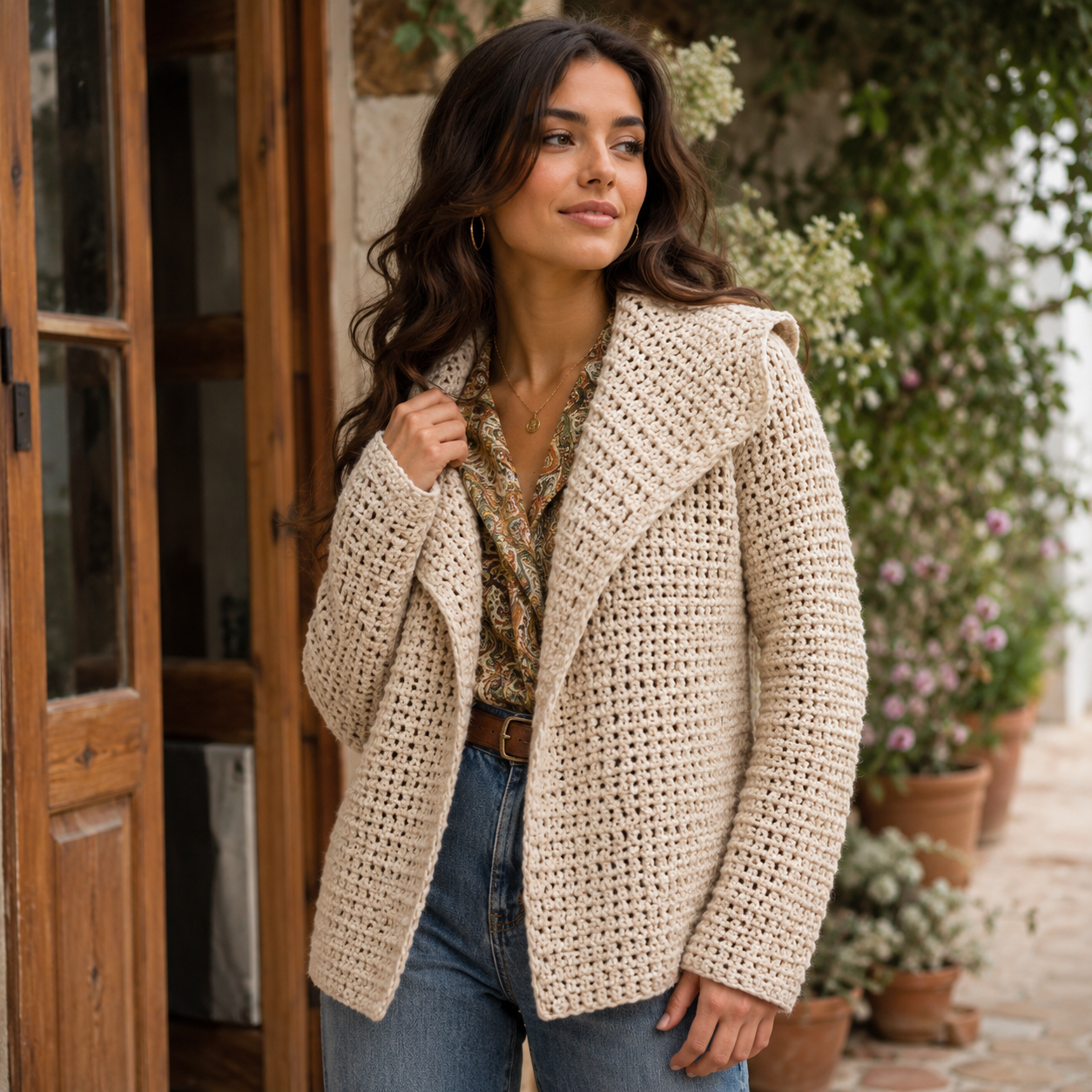 Crochet Wrap Jacket Pattern