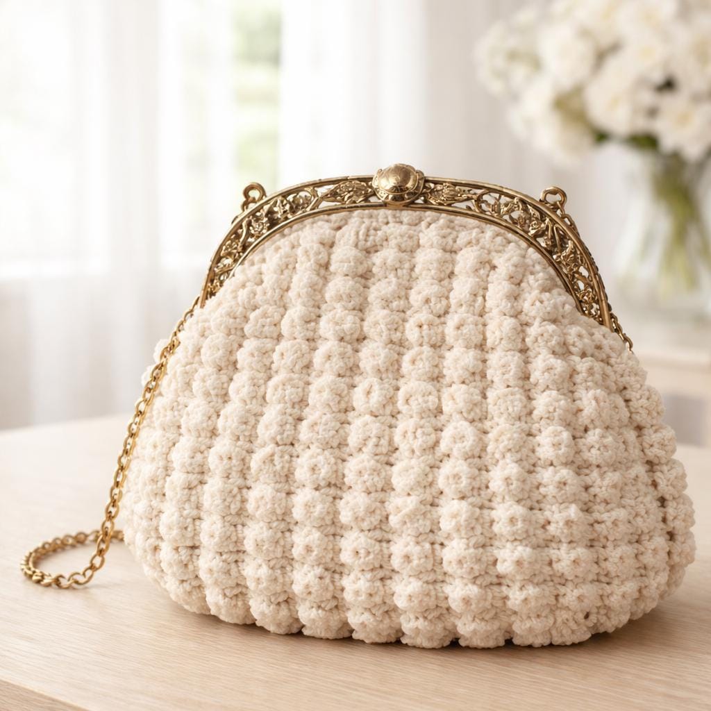 Oval Shell Bag Crochet Pattern
