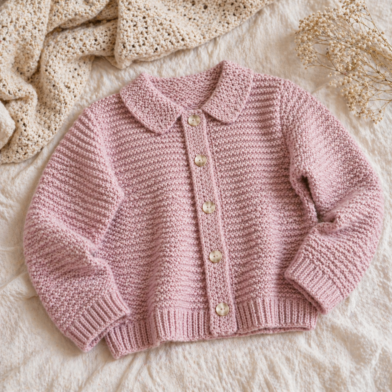 Child Cardigan Knitting Pattern