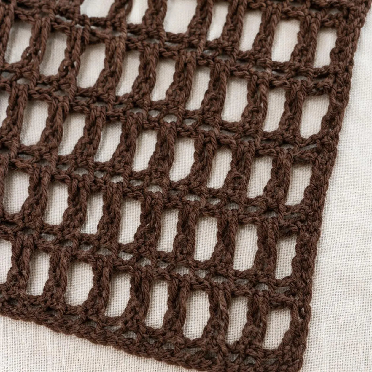 Mesh Crochet Vest Pattern