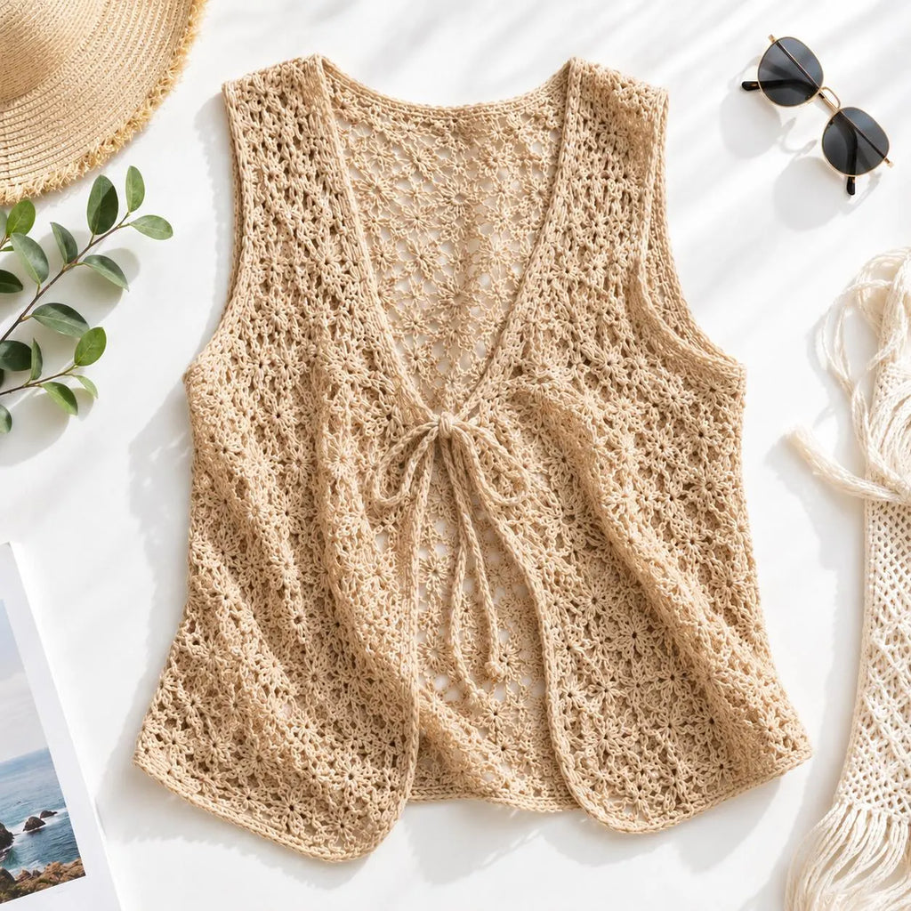 Crochet Shell Vest Pattern