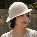 Classic Tilted Brim Cloche Crochet Pattern