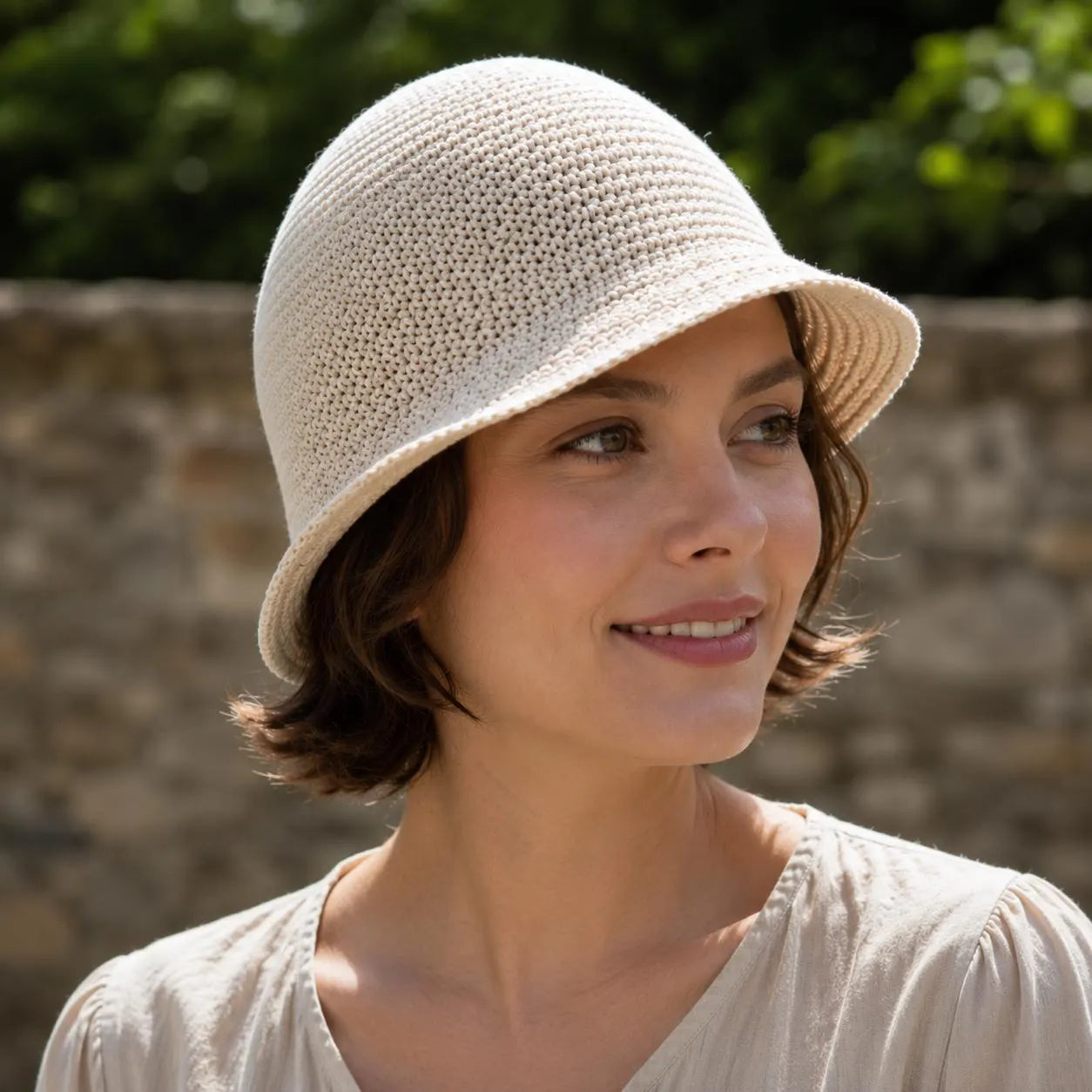 Classic Tilted Brim Cloche Crochet Pattern