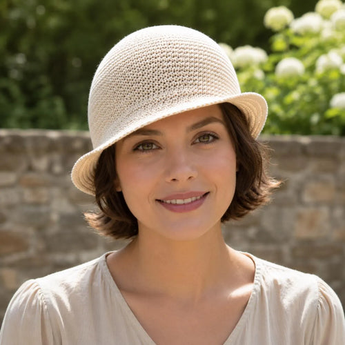 Classic Tilted Brim Cloche Crochet Pattern
