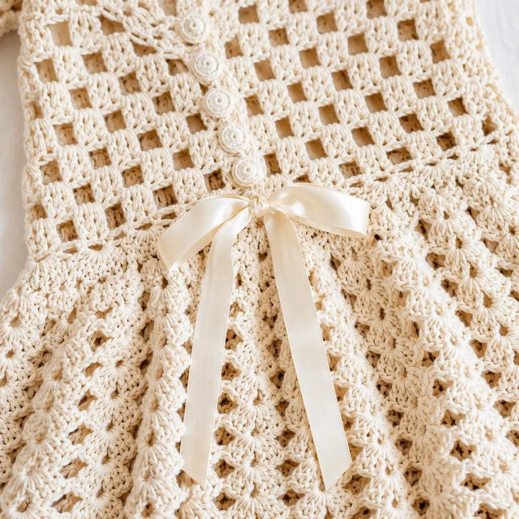 Girls Crochet Dress Pattern