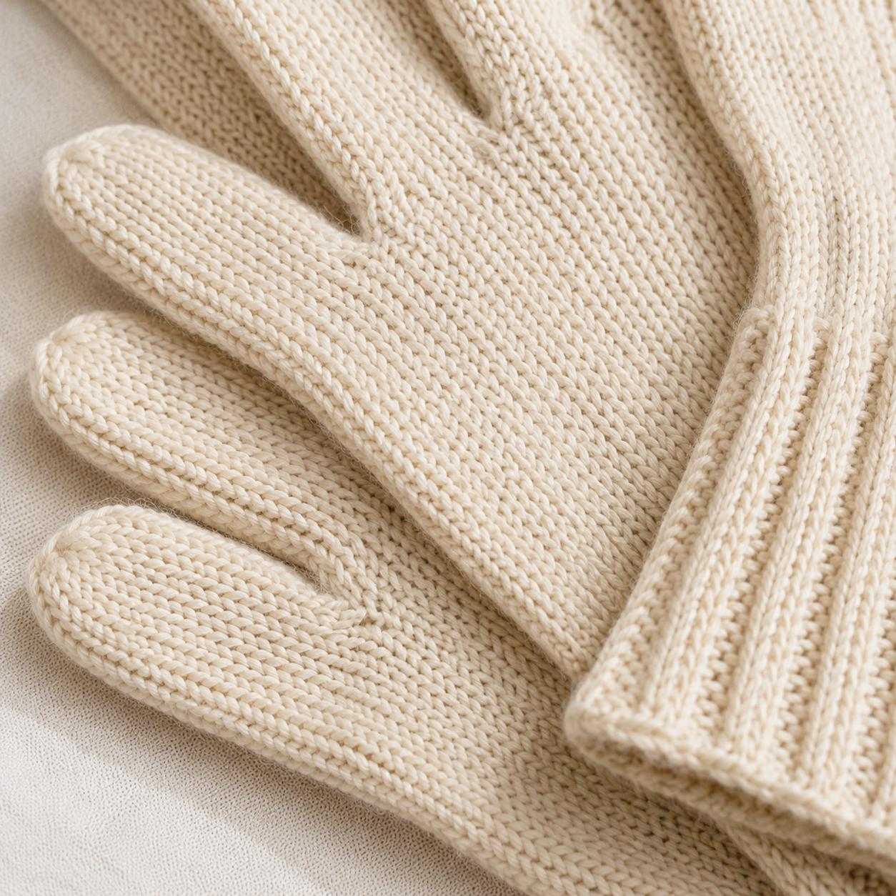 Finger Gloves Knitting Pattern