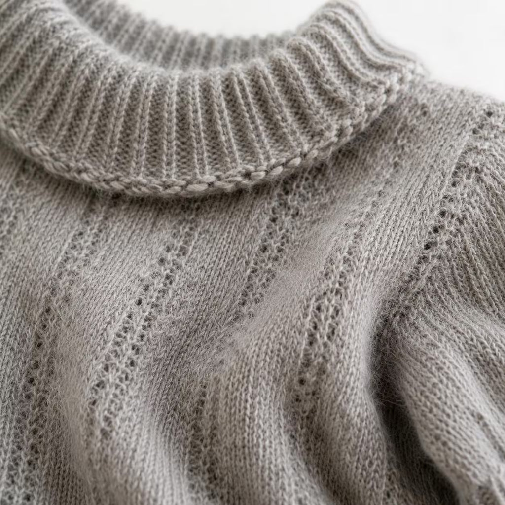 Ribbed Knit Blouse Pattern