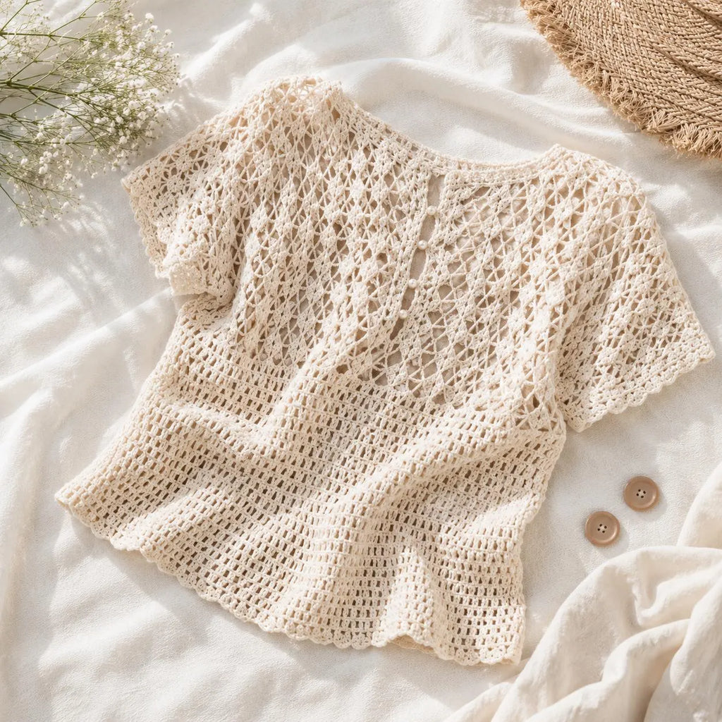 Crochet Lace Blouse Pattern