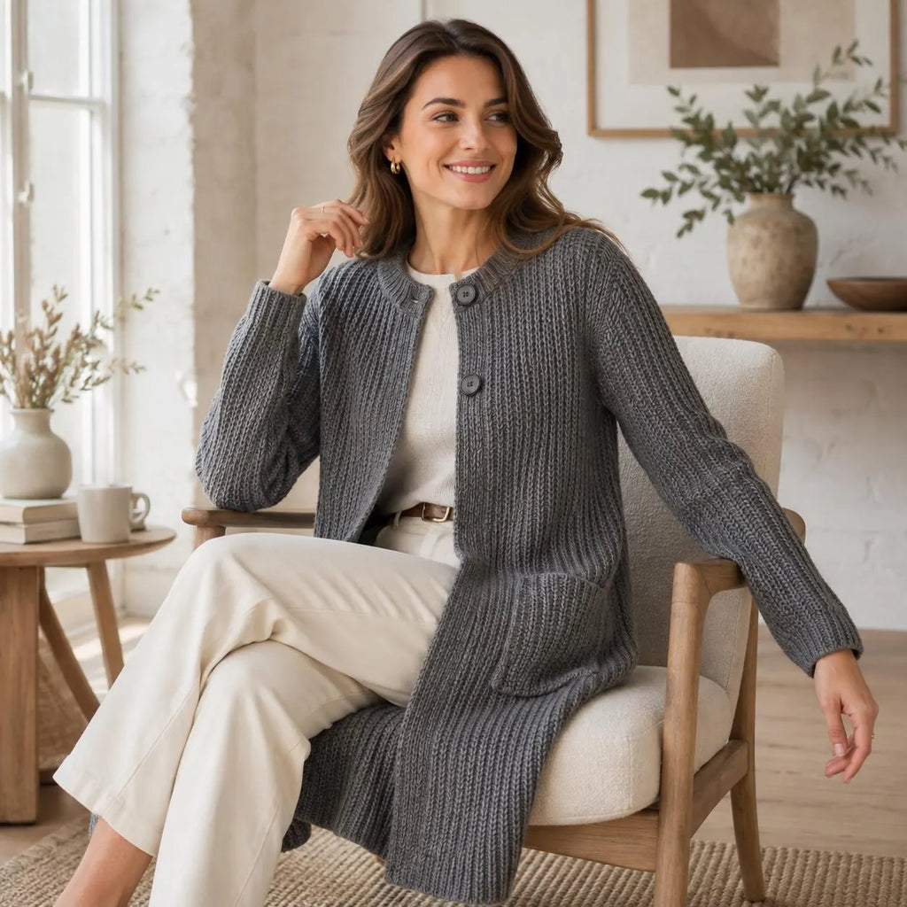 Textured Topcoat Knitting Pattern
