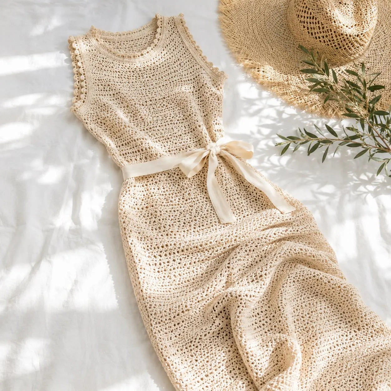 Coastal Elegance Crochet Dress Pattern
