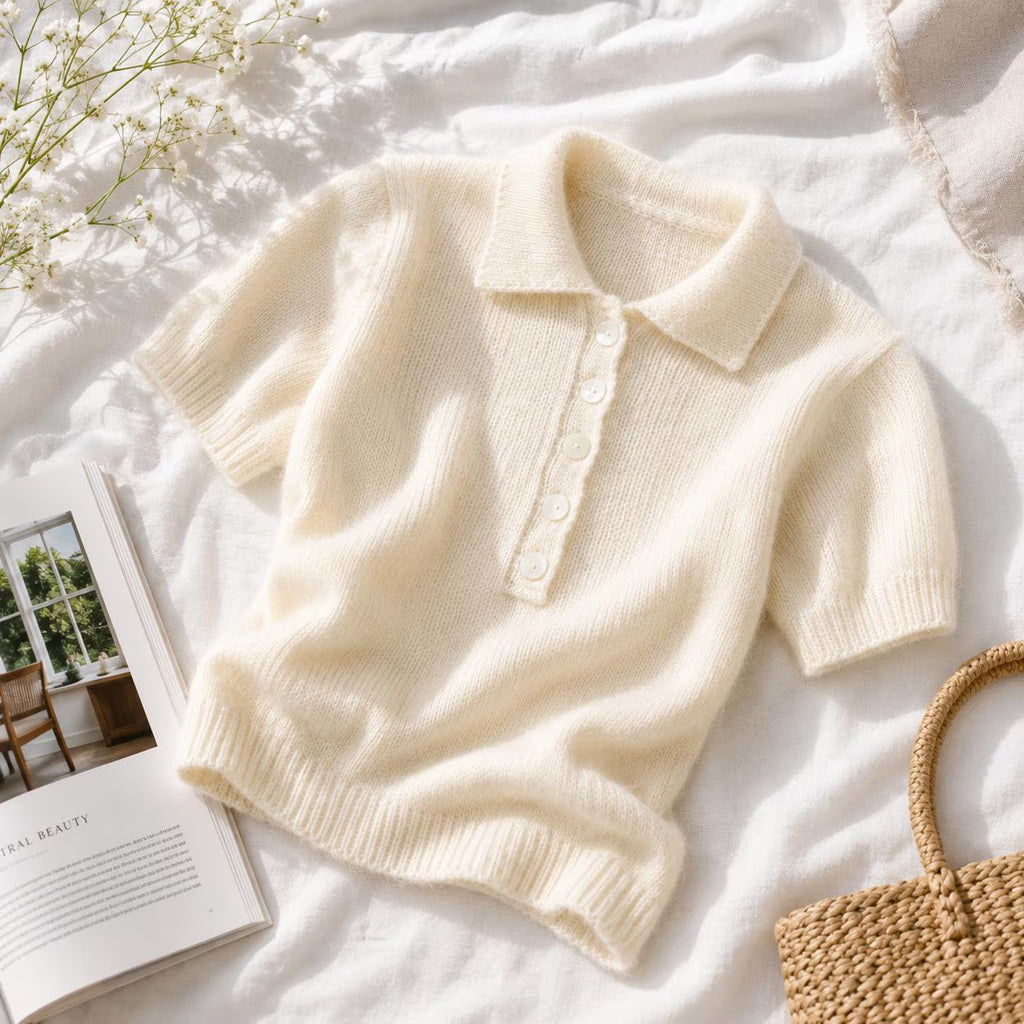 Classic Campus Knit Polo Pattern