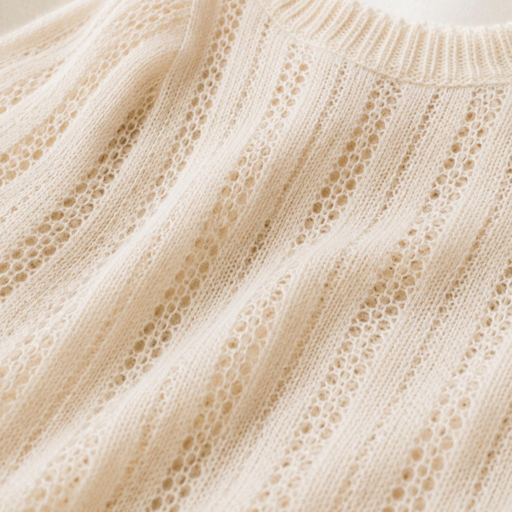 Vintage Lace Sweater Knitting Pattern