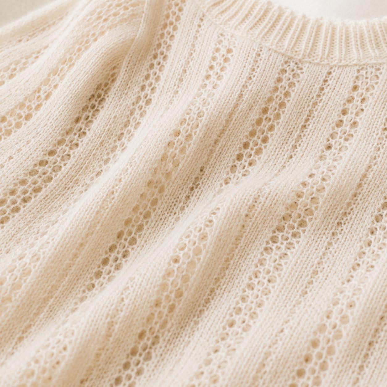 Vintage Lace Sweater Knitting Pattern
