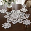 Vintage Pineapple Lace Doily Set Crochet Pattern
