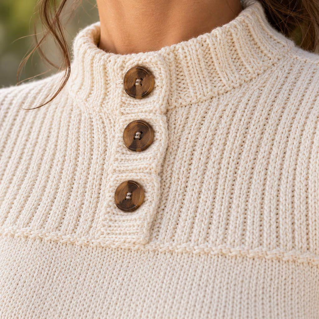 High Neck Sweater Knitting Pattern