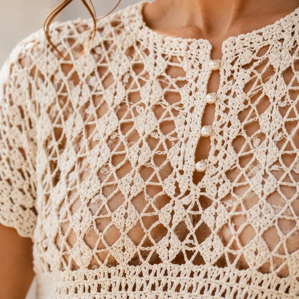 Crochet Lace Blouse Pattern