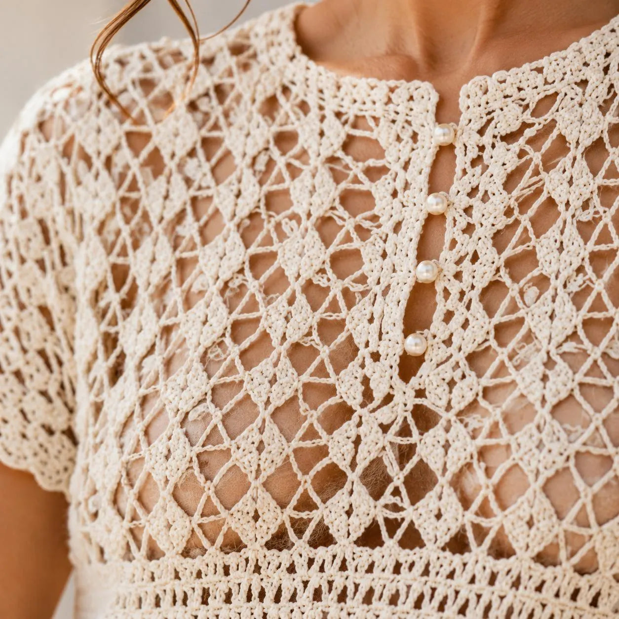 Crochet Lace Blouse Pattern