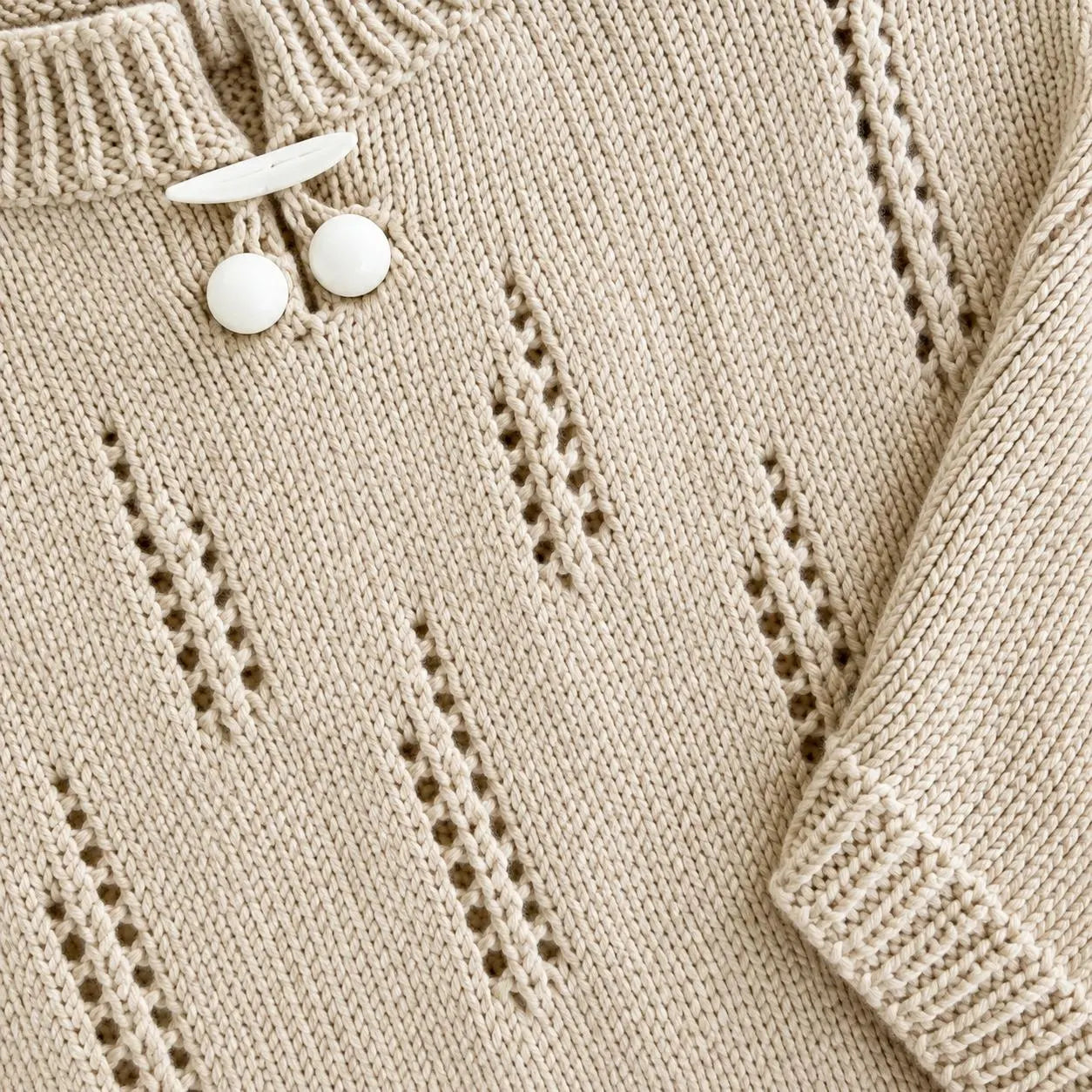 Eyelet Kimono Sleeve Knit Top Pattern