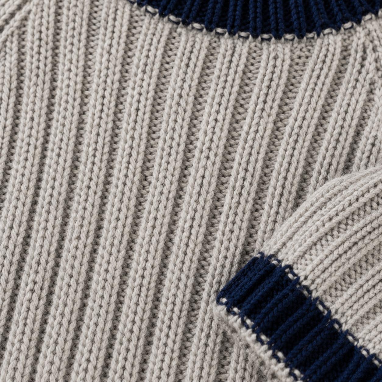 Kids Ribbed Pullover Knitting Pattern