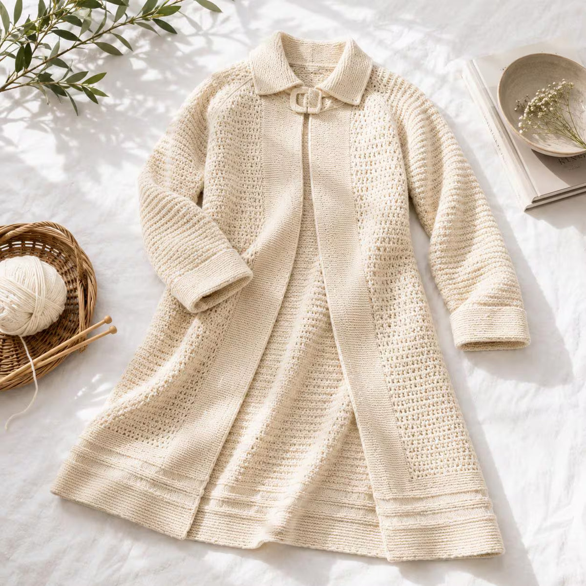 Vintage Cable Vest Knitting Pattern