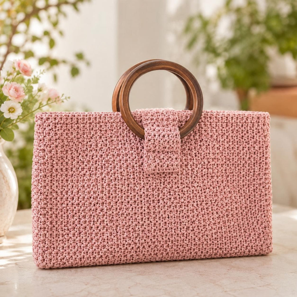 Vintage Loop Handle Crochet Bag Pattern