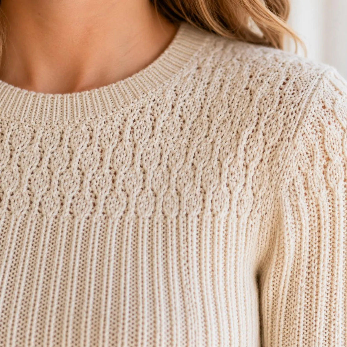 Ribbed Sweater Knitting Pattern