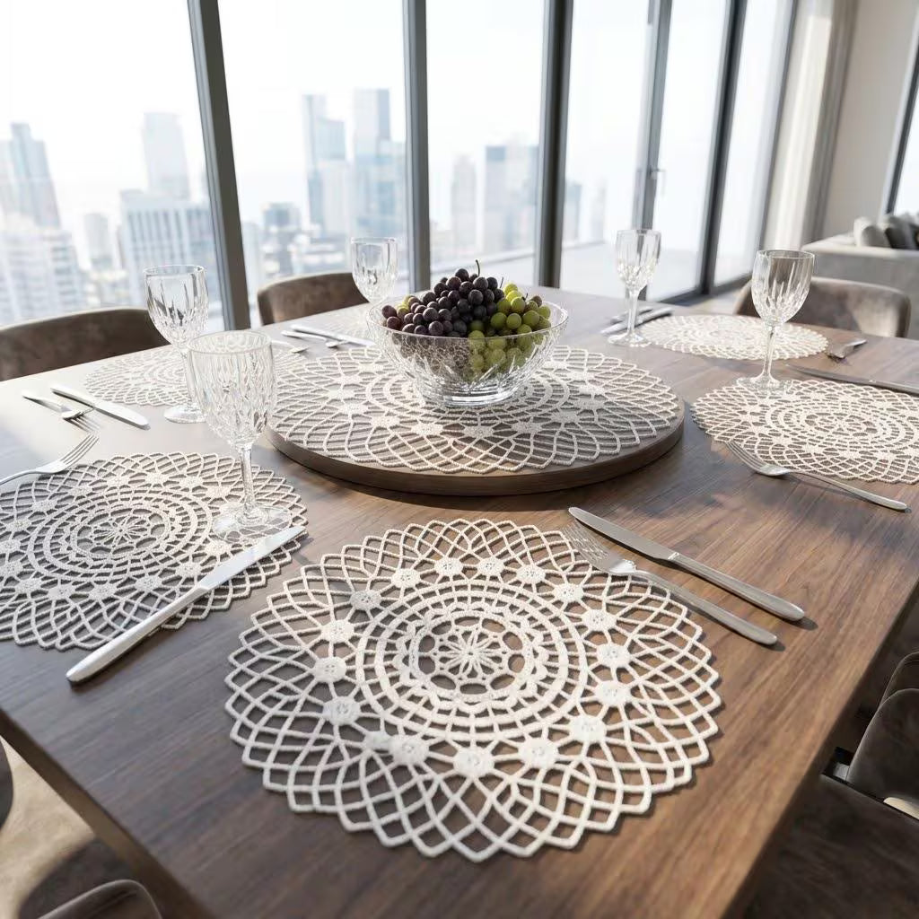 Vintage Crochet Table Set Pattern