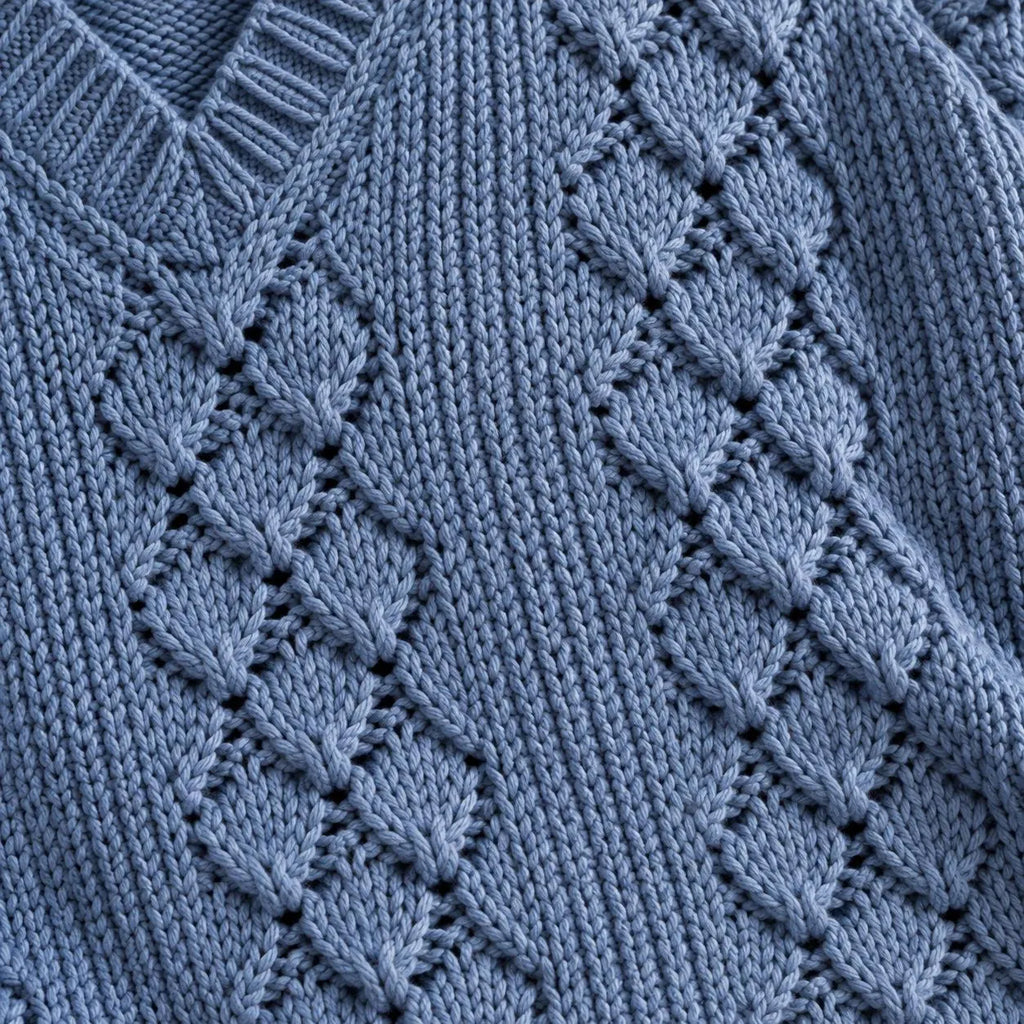 Willow Smocked Vest Knitting Pattern