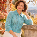Vintage Glitter Cardigan Knitting Pattern