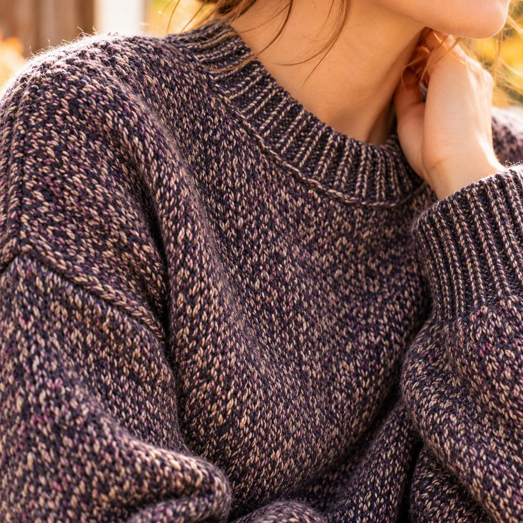 Vintage Textured Pullover Knitting Pattern