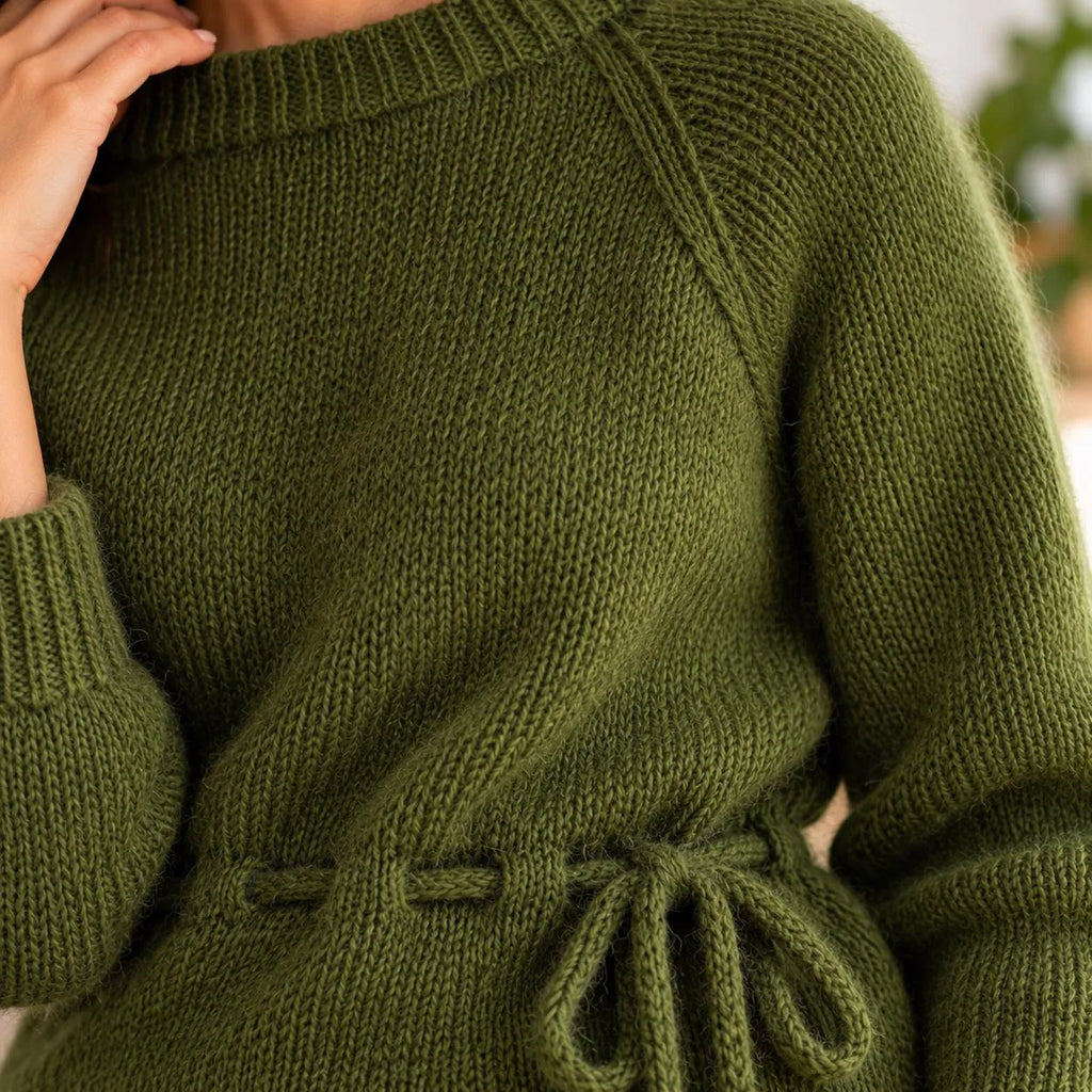 Vintage Mohair Pullover Knitting Pattern