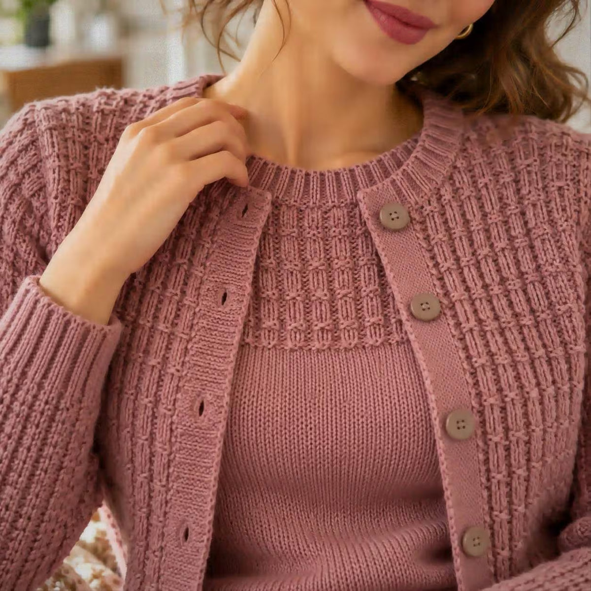 Vintage Cardigan & Pullover Knitting Pattern Bundle