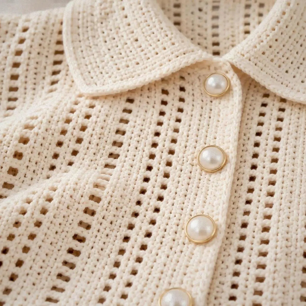 Vintage Tailored Crochet Blouse Pattern